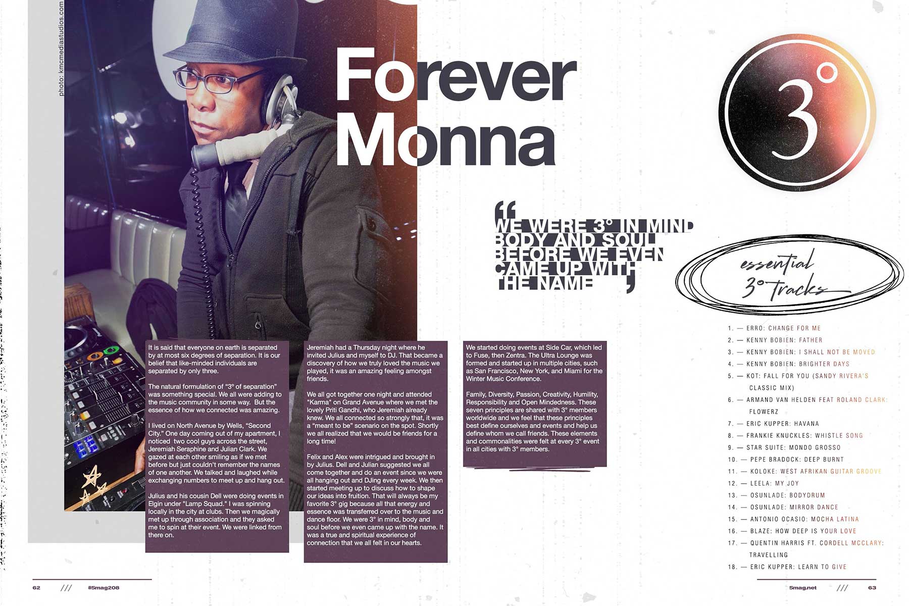 Forever Monna - 3 Degrees Global