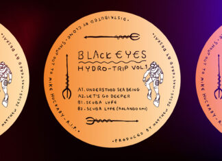 Premiere Black Eyes Scuba Lyfe rolando remix album art