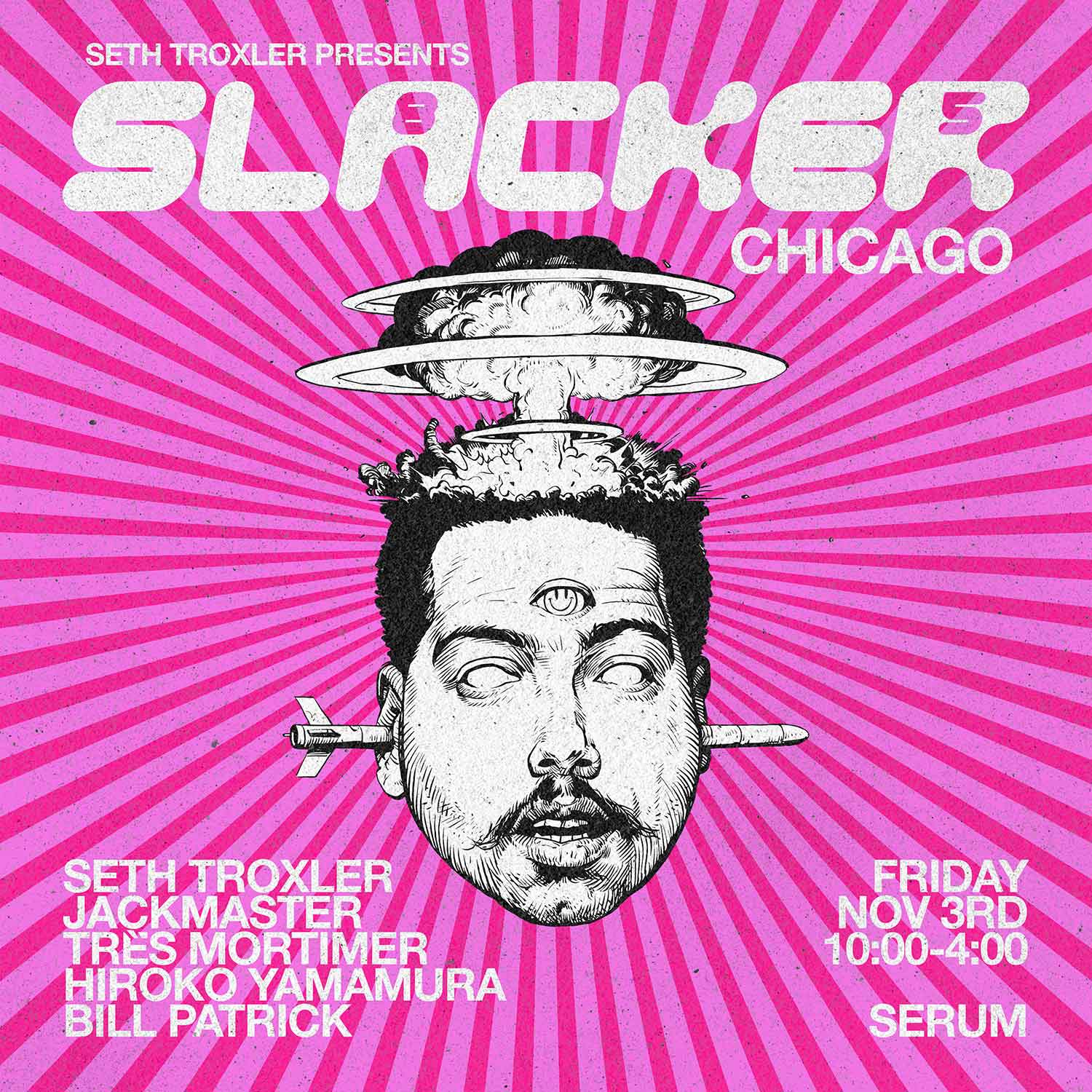 Seth Troxler Slacker 85 Chicago November 4 at Prysm